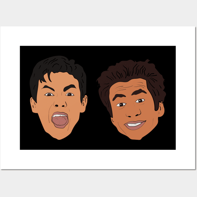 Harold and Kumar Wall Art by Hevding